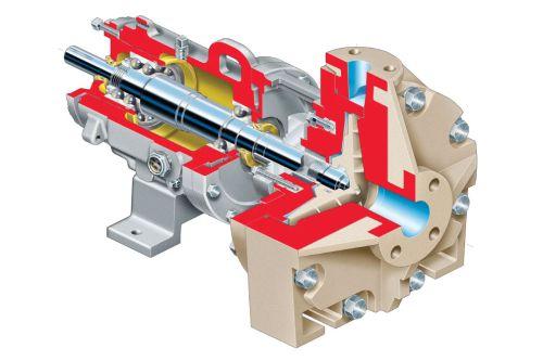 Durco PolyChem GRP Engineered Polymer Composite, Sealed, ASME